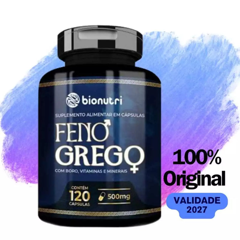 FENO GREGO 100% NATURAL - 500Mg